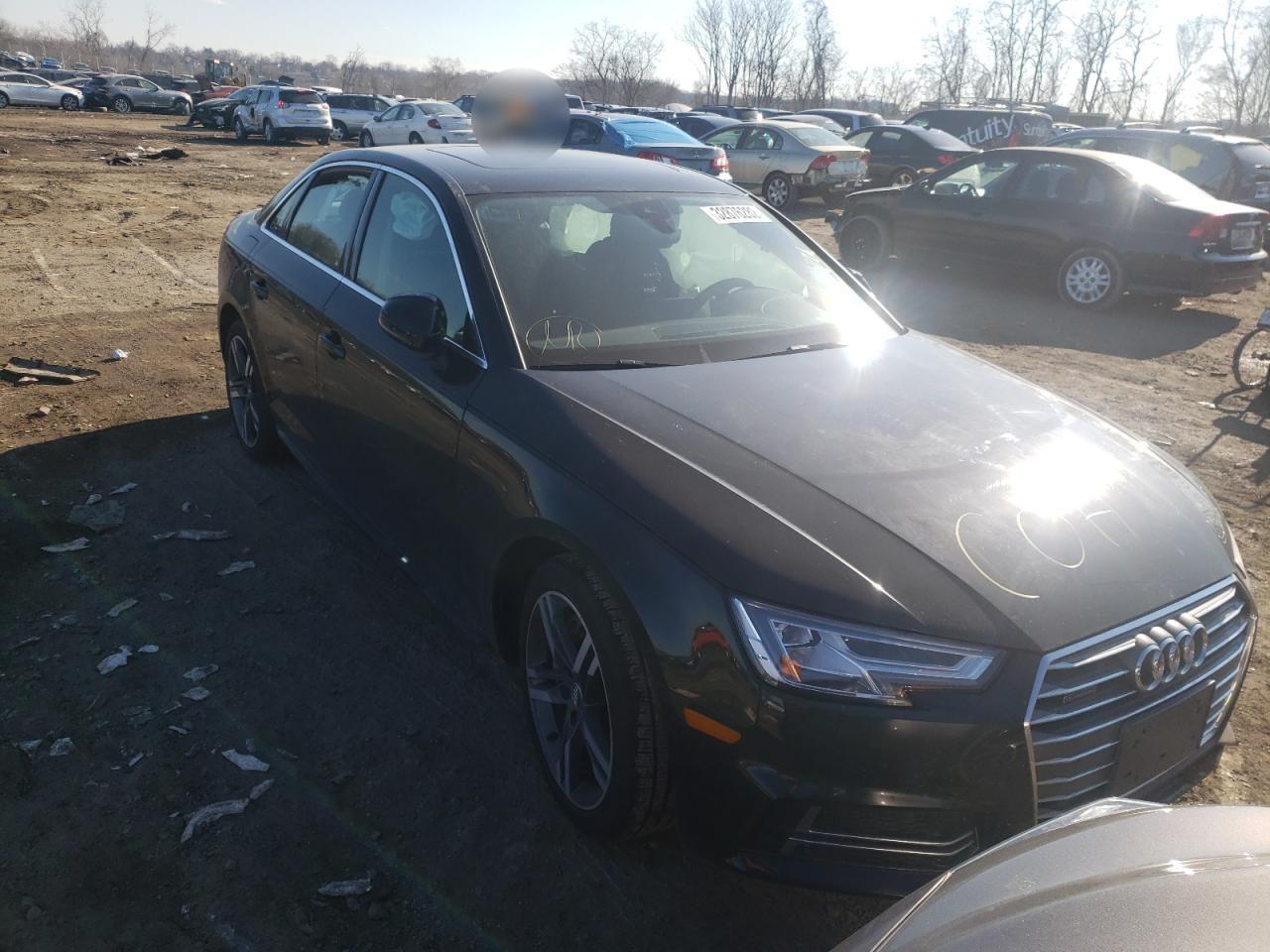AUDI A4 PREMIUM 2018 with VIN WAUENAF46JA113158 - Photo from auction