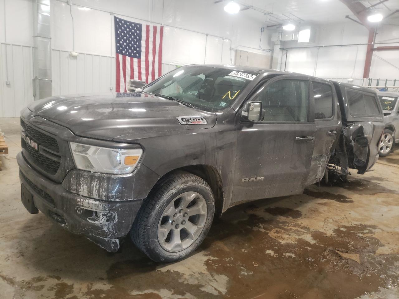 Photo 2 from auction – 2020 RAM 1500 BIG H with VIN 1C6SRFFM5LN249047