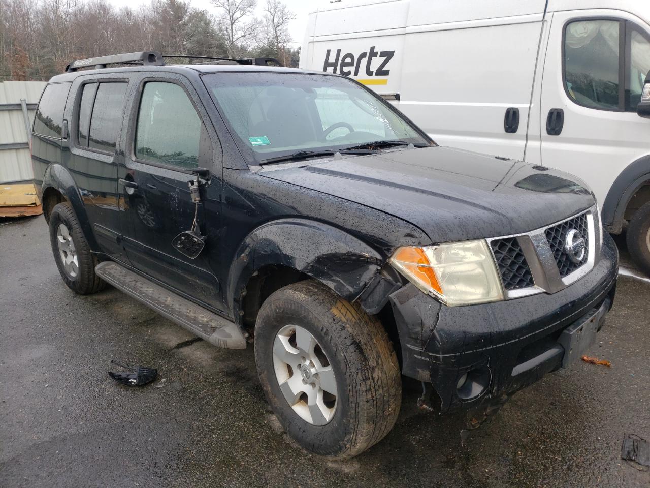 NISSAN PATHFINDER 2005 with VIN 5N1AR18W65C741182 - Photo from auction