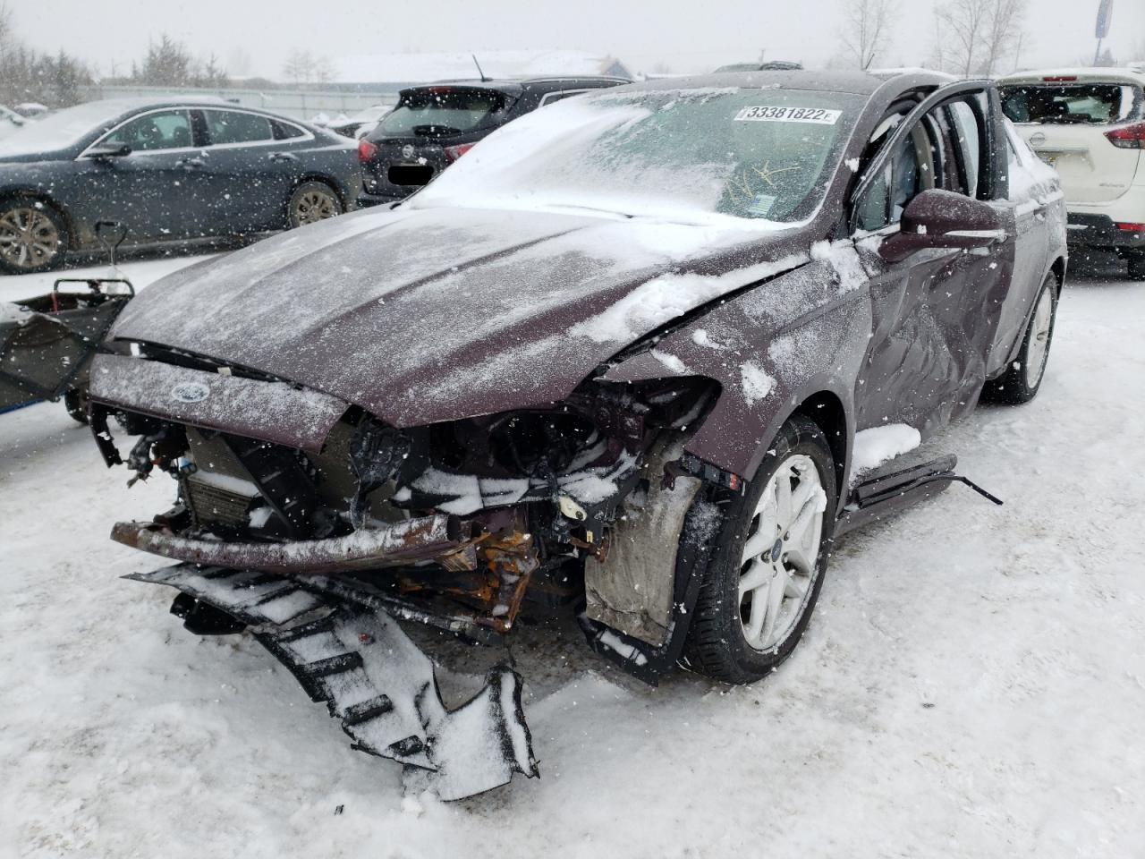 Photo 2 from auction – 2013 FORD FUSION SE with VIN 3FA6P0HR4DR241077