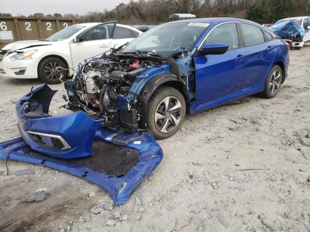 Photo 2 from auction – 2019 HONDA CIVIC LX with VIN 19XFC2F66KE012267