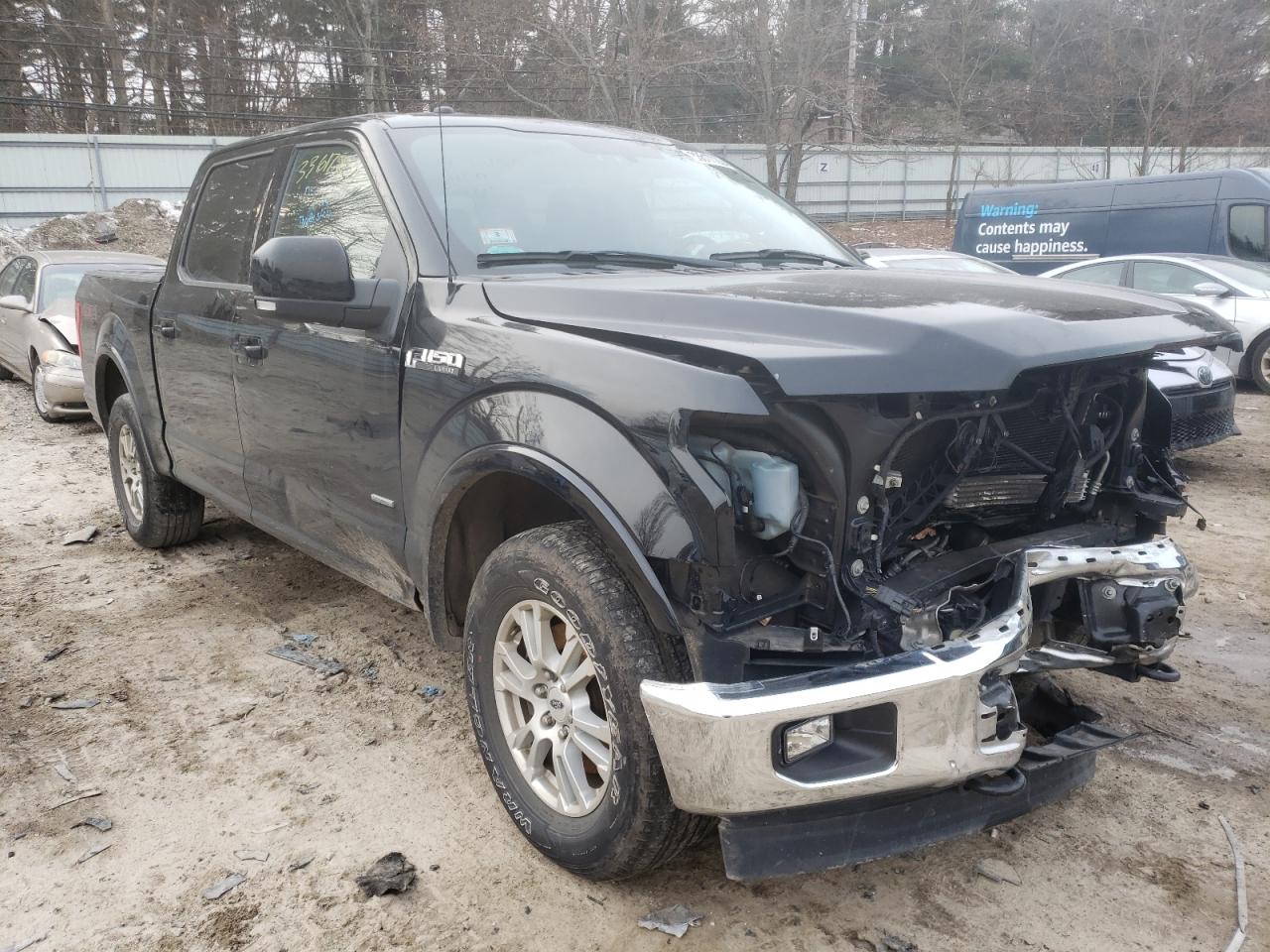 FORD F150 SUPER 2017 with VIN 1FTEW1EP3HFC74043 - Photo from auction