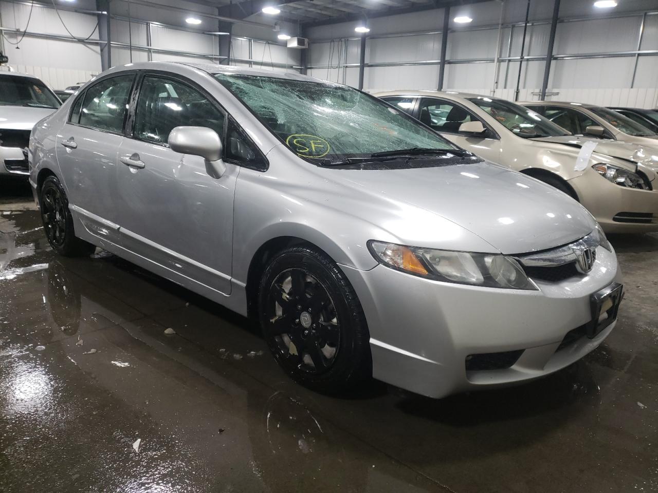 HONDA CIVIC LX 2010 with VIN 19XFA1F52AE046535 - Photo from auction