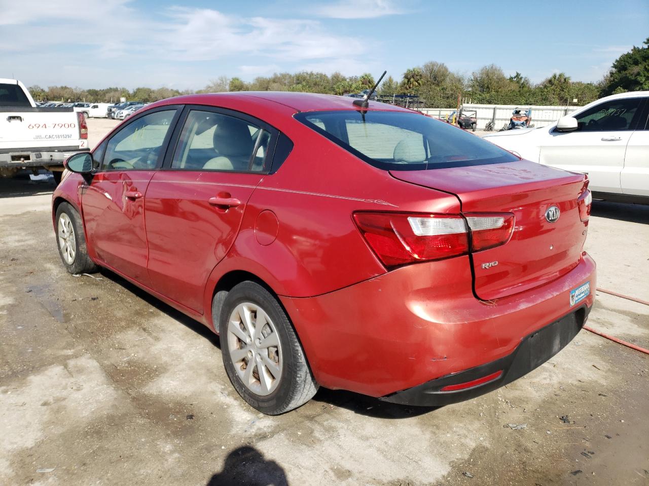 Photo 3 from auction – 2013 KIA RIO LX with VIN KNADM4A32D6281871
