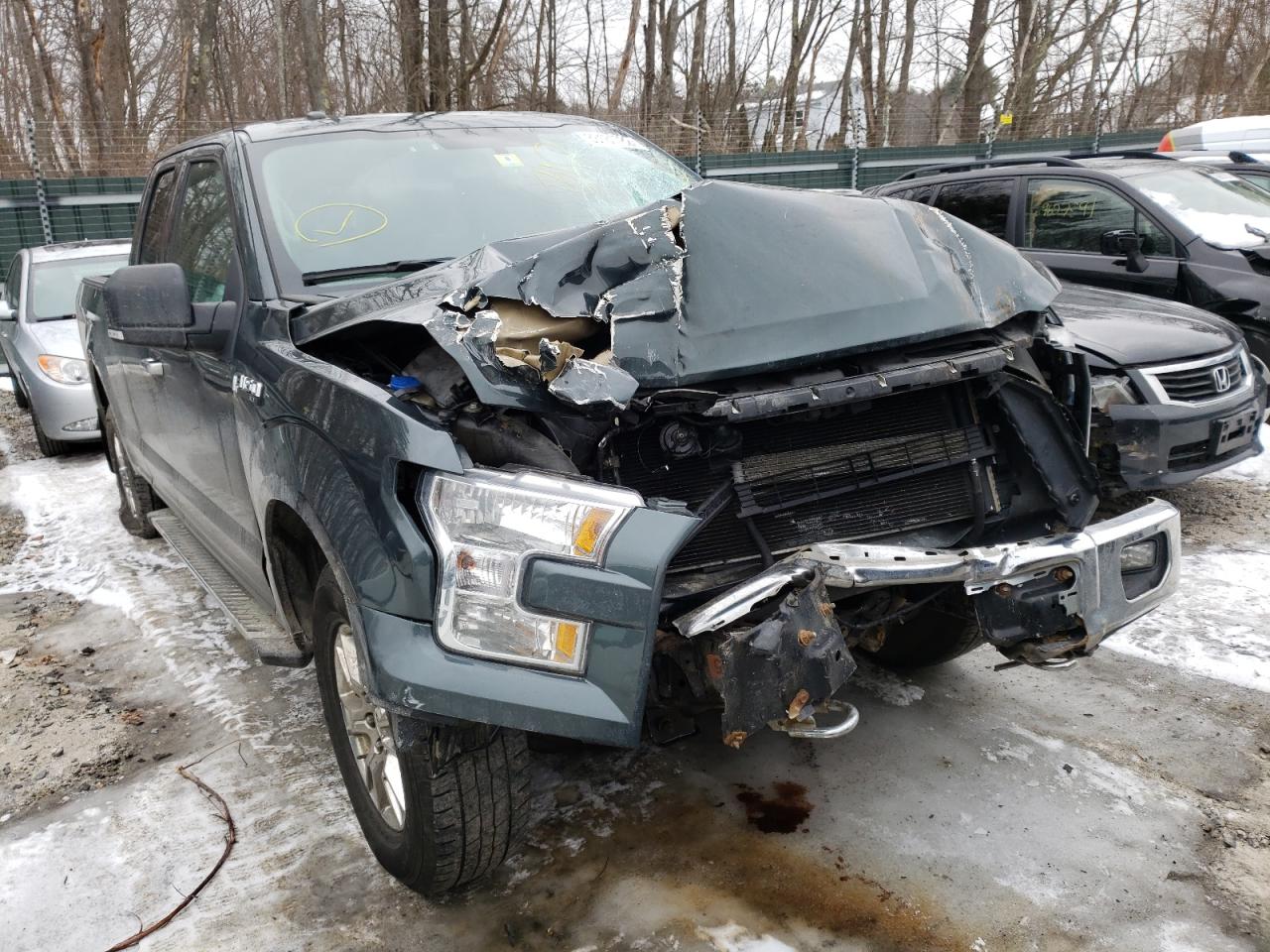 FORD F150 SUPER 2015 with VIN 1FTFX1EF9FFC25080 - Photo from auction