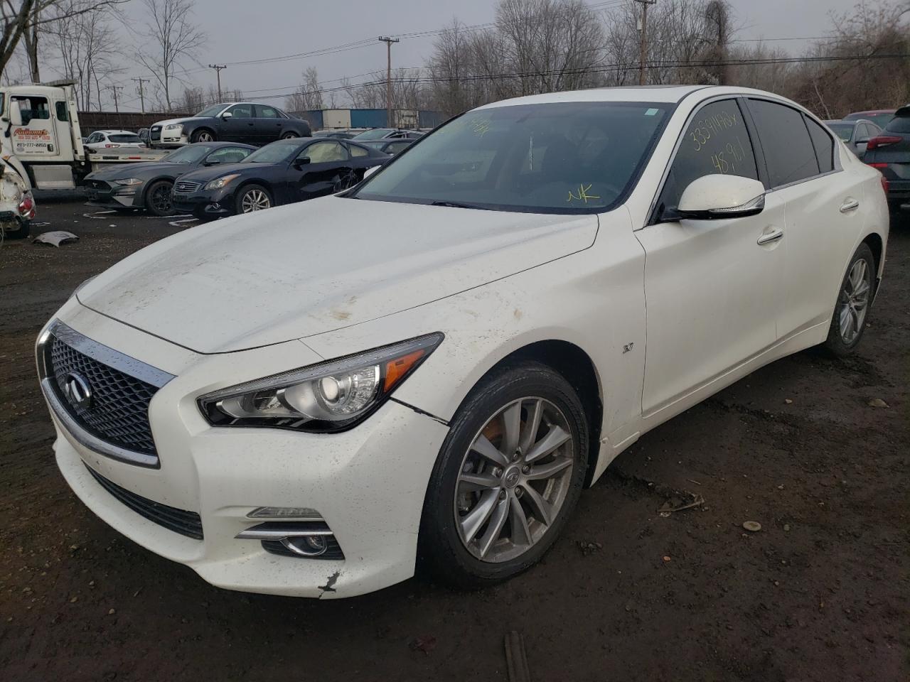 Photo 2 from auction – 2015 INFINITI Q50 BASE with VIN JN1BV7AR6FM423573
