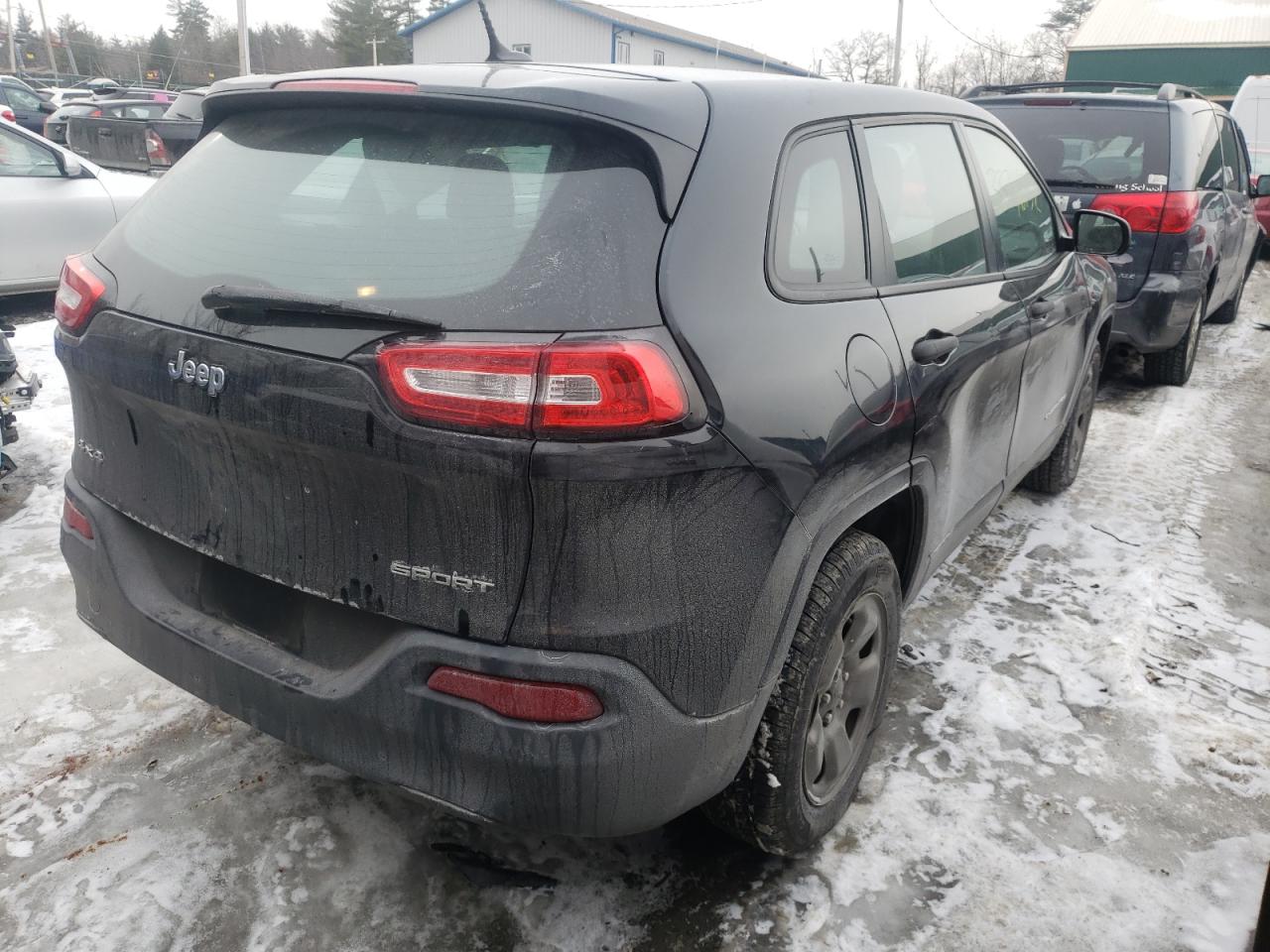 Photo 4 from auction – 2014 JEEP CHEROKEE S with VIN 1C4PJMAB8EW187916