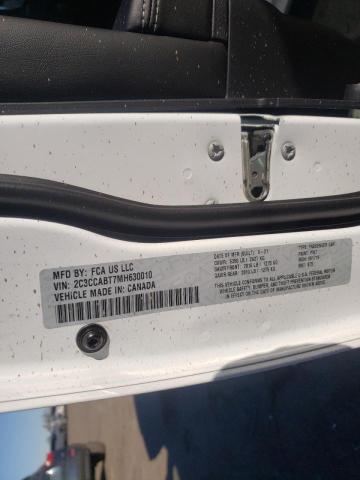 Photo 10 from auction – 2021 CHRYSLER 300 S with VIN 2C3CCABT7MH630010