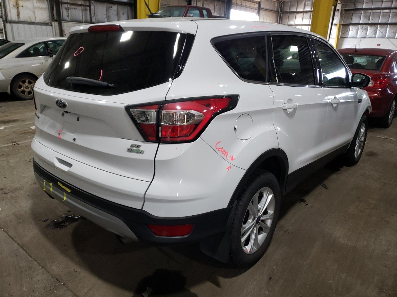 Photo 4 from auction – 2017 FORD ESCAPE SE with VIN 1FMCU0GD3HUA68965