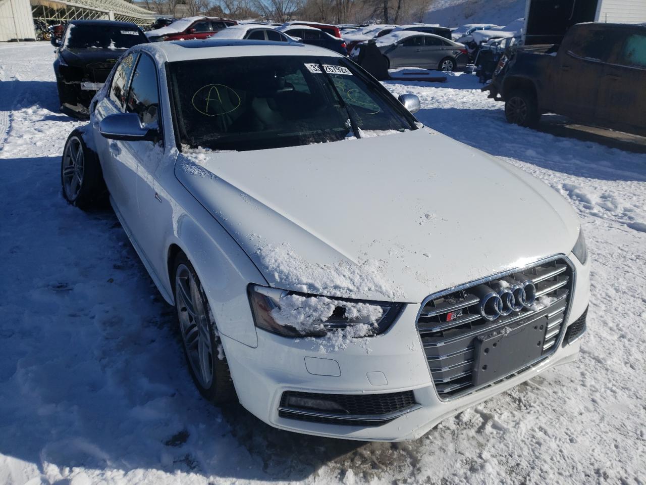 AUDI S4 PREMIUM 2015 with VIN WAUBGAFL1FA060395 - Photo from auction