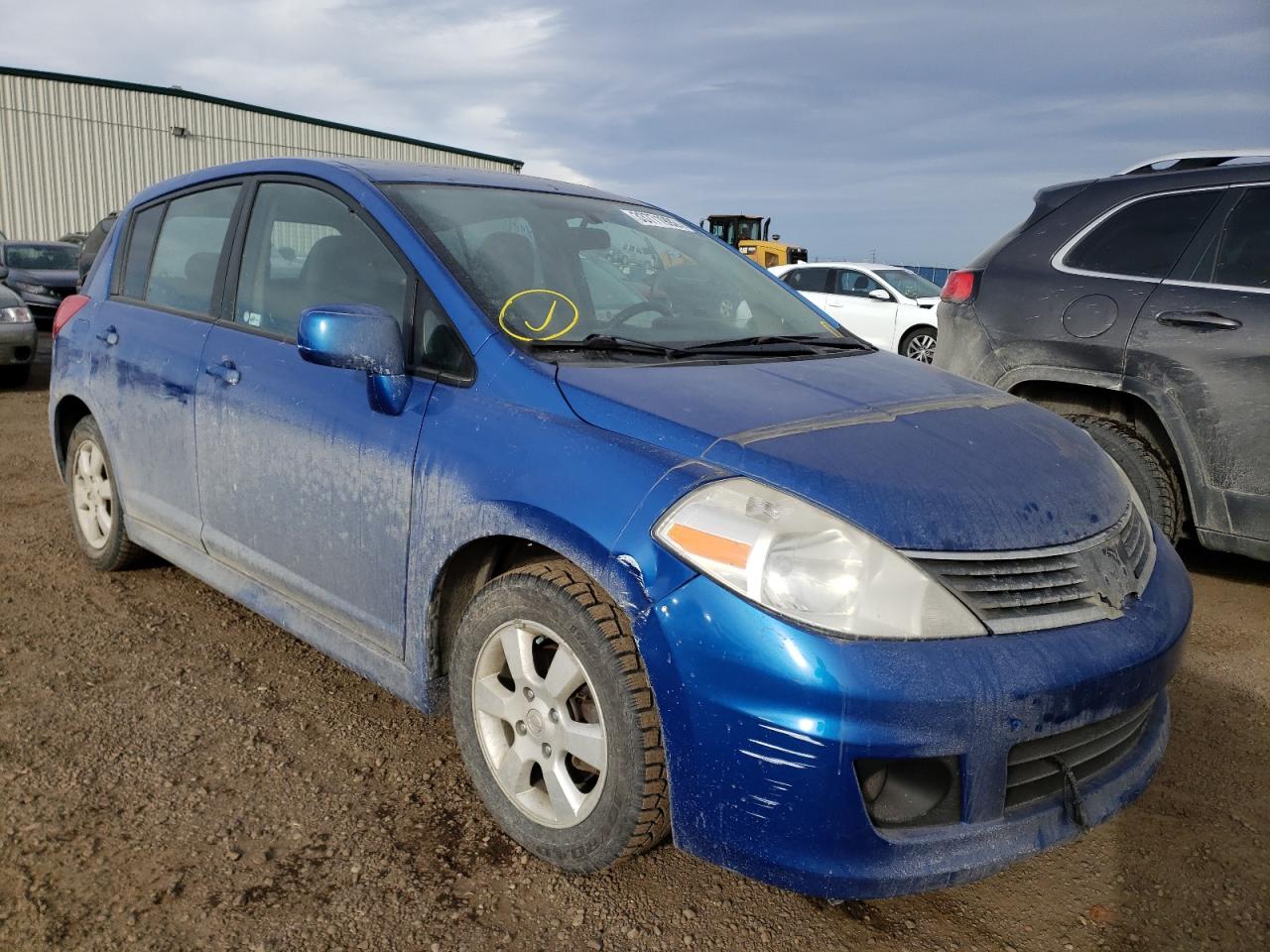 NISSAN VERSA S 2007 with VIN 3N1BC13E27L447507 - Photo from auction