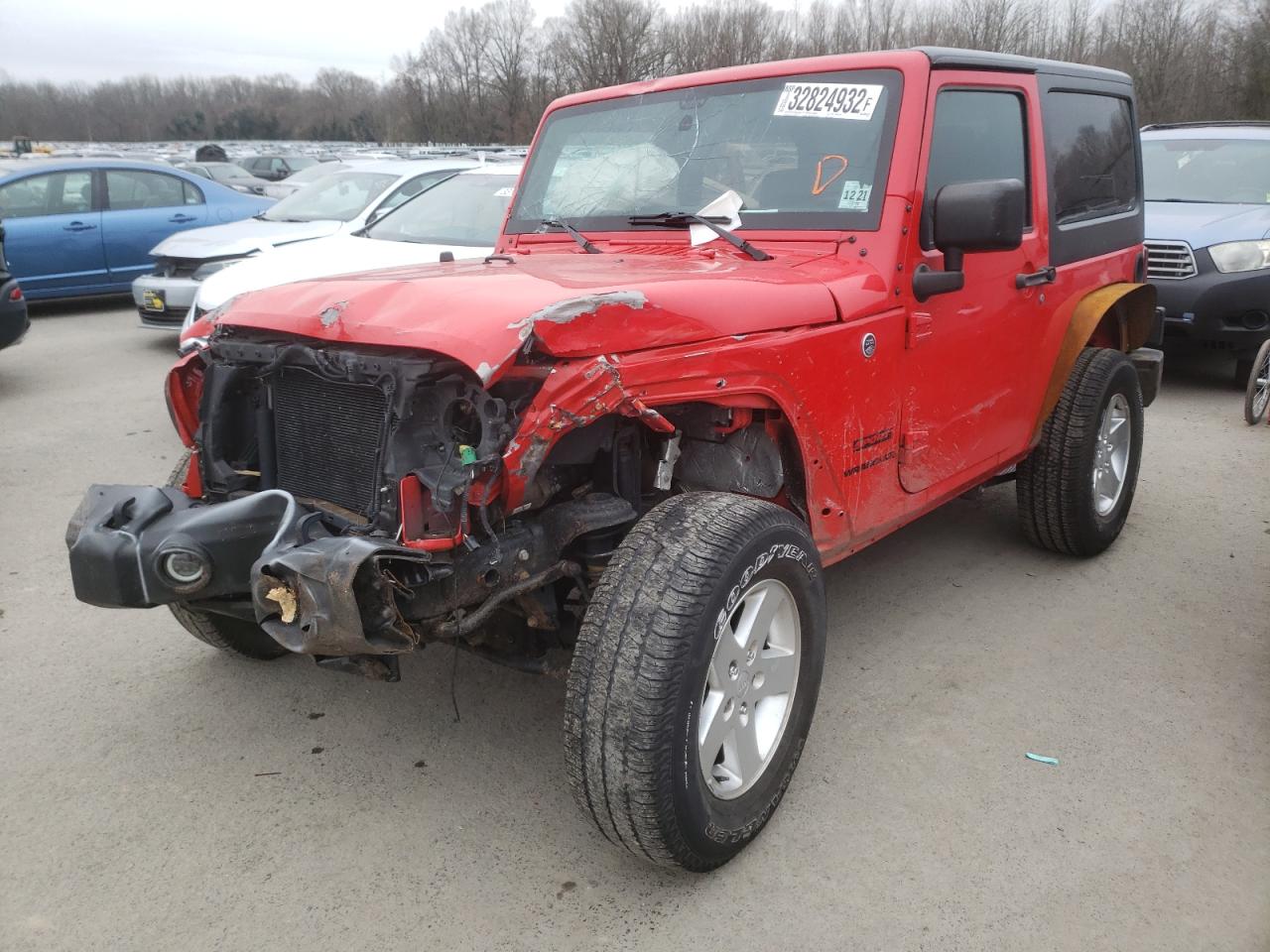 Photo 2 from auction – 2016 JEEP WRANGLER with VIN 1C4AJWAG3GL182009