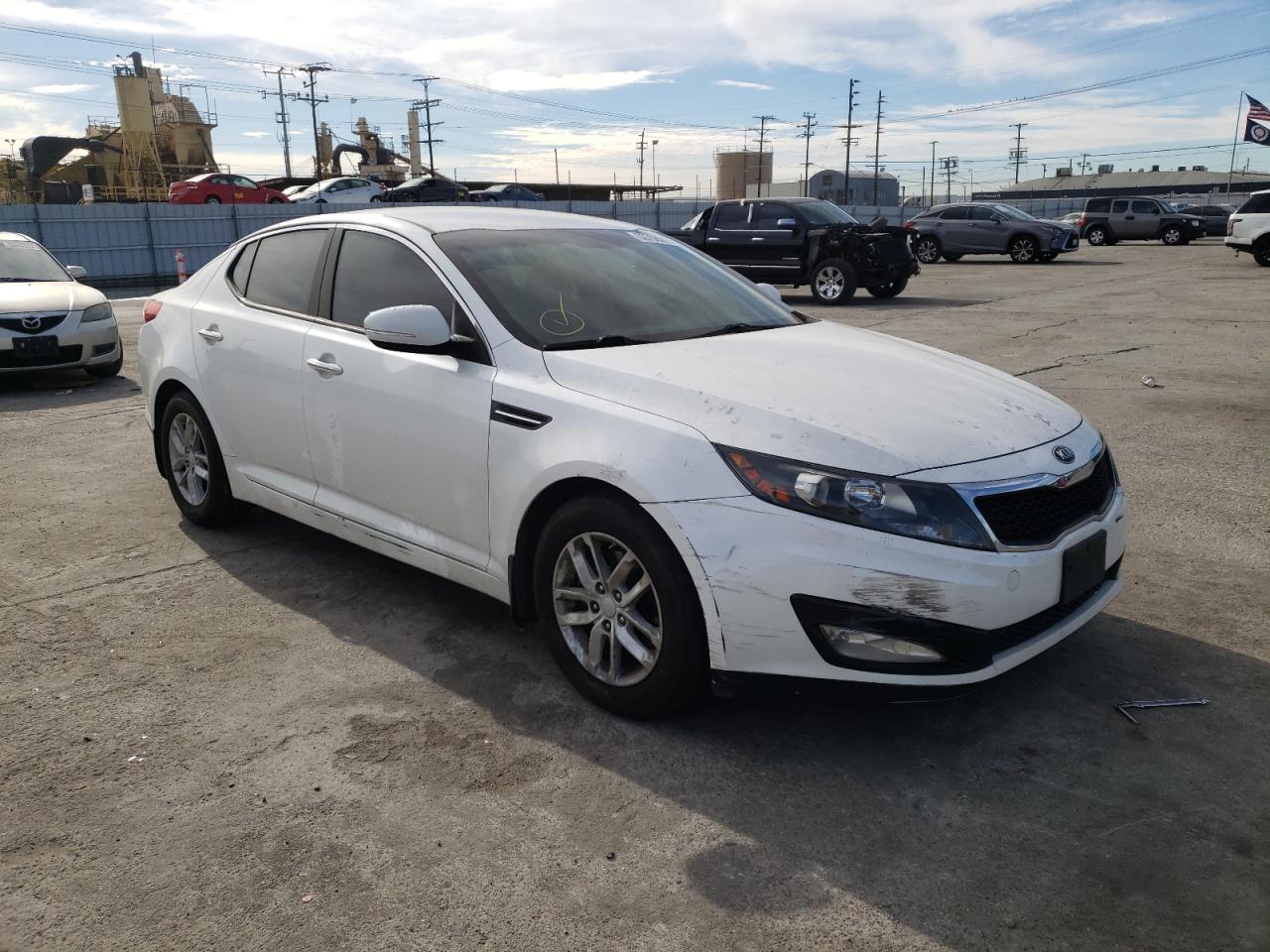 KIA OPTIMA LX 2013 with VIN KNAGM4A76D5389660 - Photo from auction