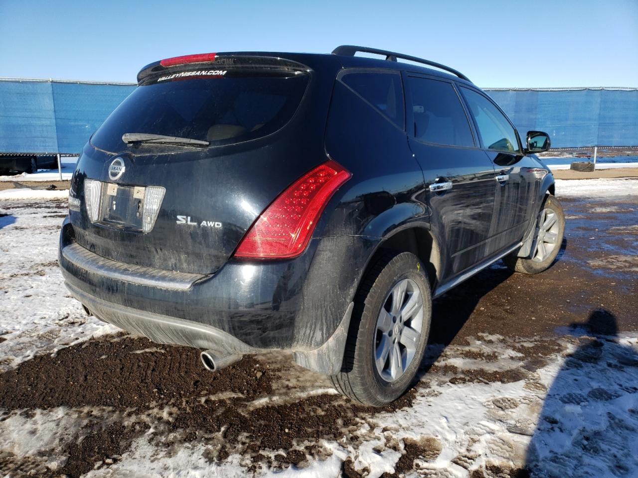 Photo 4 from auction – 2007 NISSAN MURANO SL with VIN JN8AZ08W77W613666
