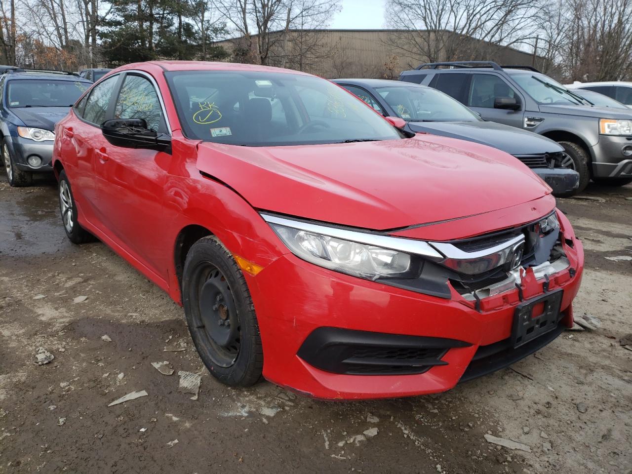 HONDA CIVIC LX 2017 with VIN 2HGFC2F58HH525266 - Photo from auction