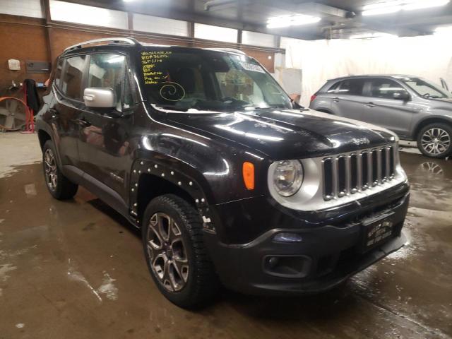 JEEP RENEGADE L 2015 with VIN ZACCJBDT0FPB69394 - Photo from auction