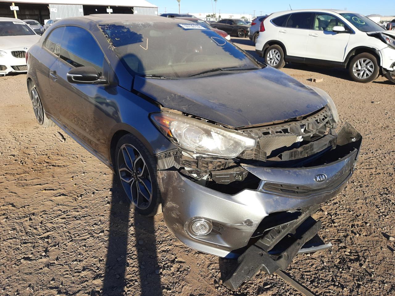 KIA FORTE SX 2015 with VIN KNAFZ6A36F5272668 - Photo from auction
