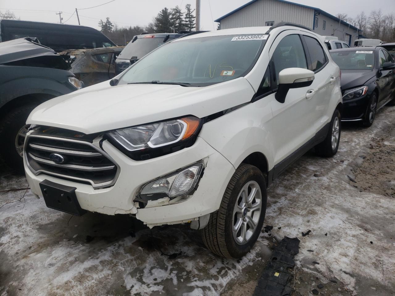 Photo 2 from auction – 2019 FORD ECOSPORT S with VIN MAJ6S3GL4KC264450