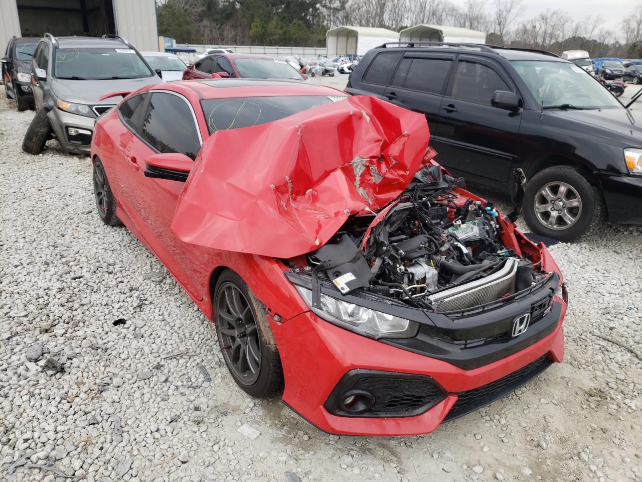 HONDA CIVIC SI 2017 with VIN 2HGFC3A52HH755463 - Photo from auction