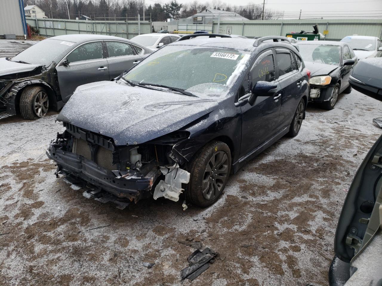 Photo 2 from auction – 2016 SUBARU IMPREZA SP with VIN JF1GPAY60GH259937