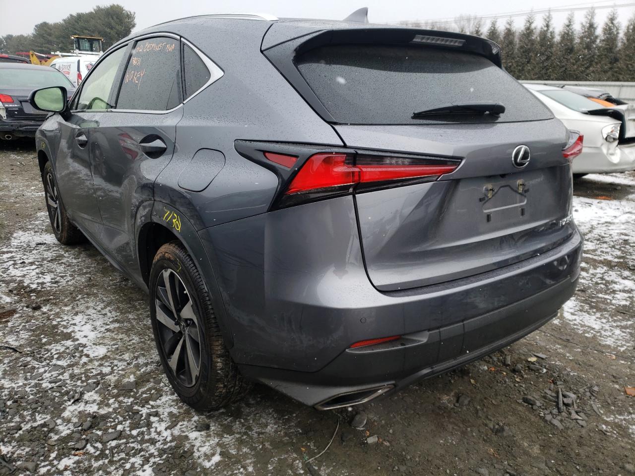 Photo 3 from auction – 2020 LEXUS NX 300 with VIN JTJGARDZ2L2221176