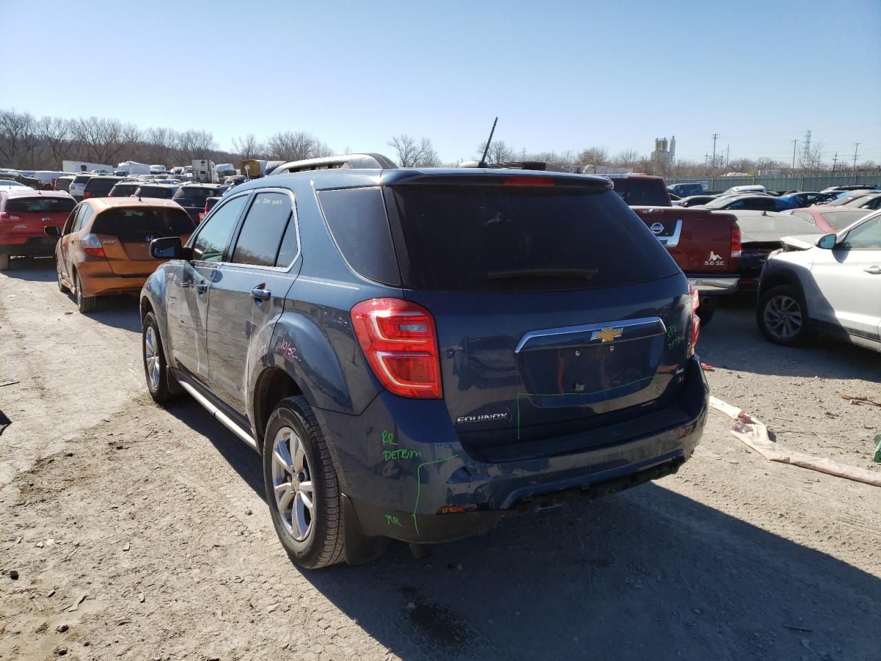 Photo 3 from auction – 2017 CHEVROLET EQUINOX LT with VIN 2GNALCEK8H6233111