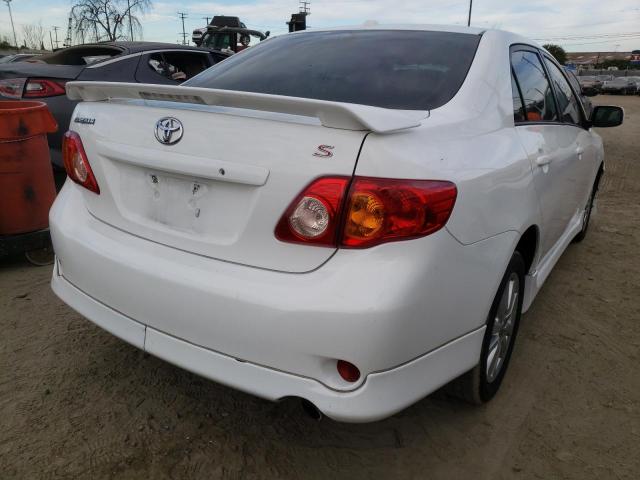 Photo 4 from auction – 2009 TOYOTA COROLLA BA with VIN 2T1BU40E09C111277