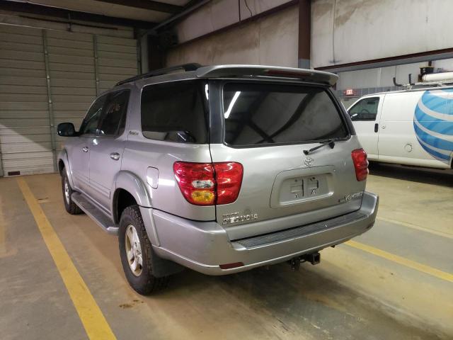 Photo 3 from auction – 2001 TOYOTA SEQUOIA LI with VIN 5TDBT48AX1S005547