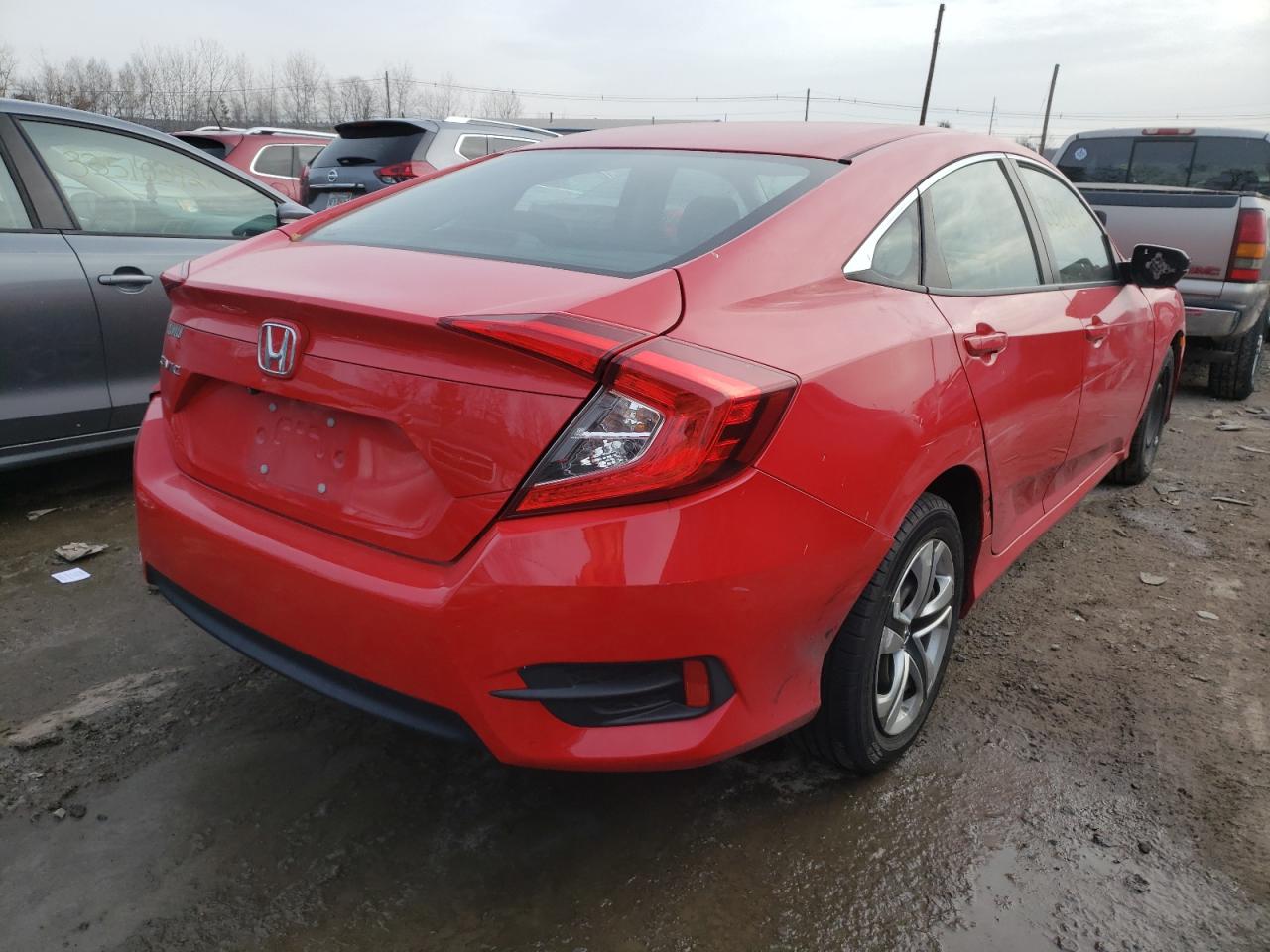 Photo 4 from auction – 2017 HONDA CIVIC LX with VIN 2HGFC2F58HH525266