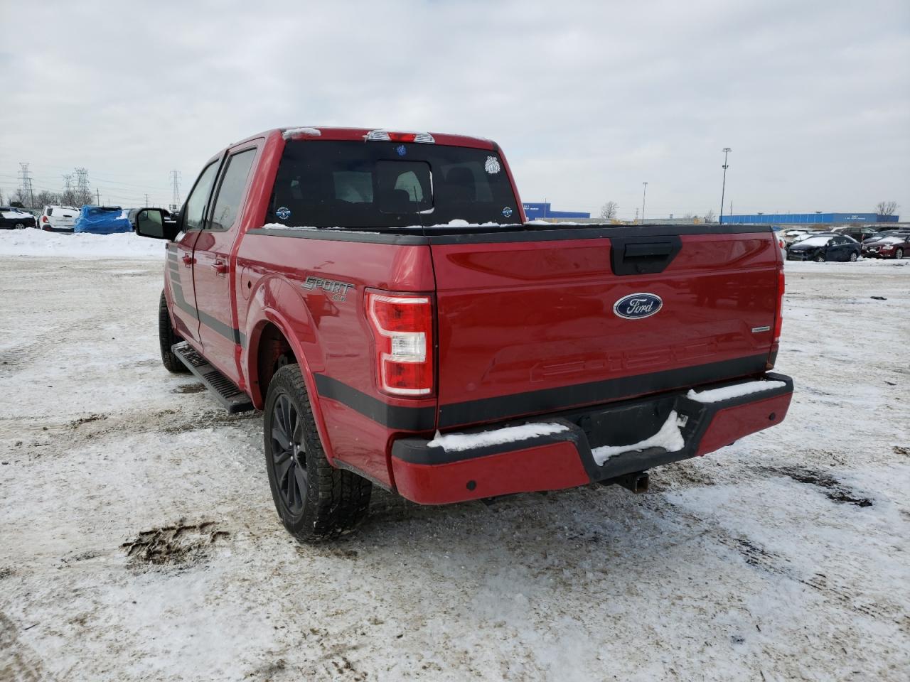 Photo 3 from auction – 2020 FORD F150 SUPER with VIN 1FTEW1E46LFB14396