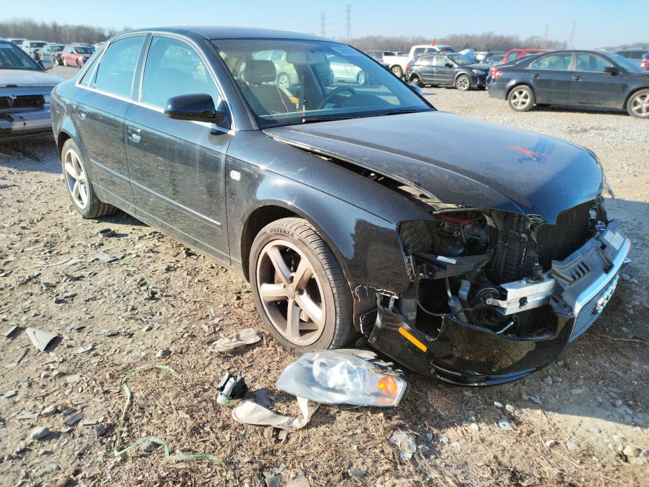 AUDI A4 3.2 2007 with VIN WAUAH78E27A179763 - Photo from auction