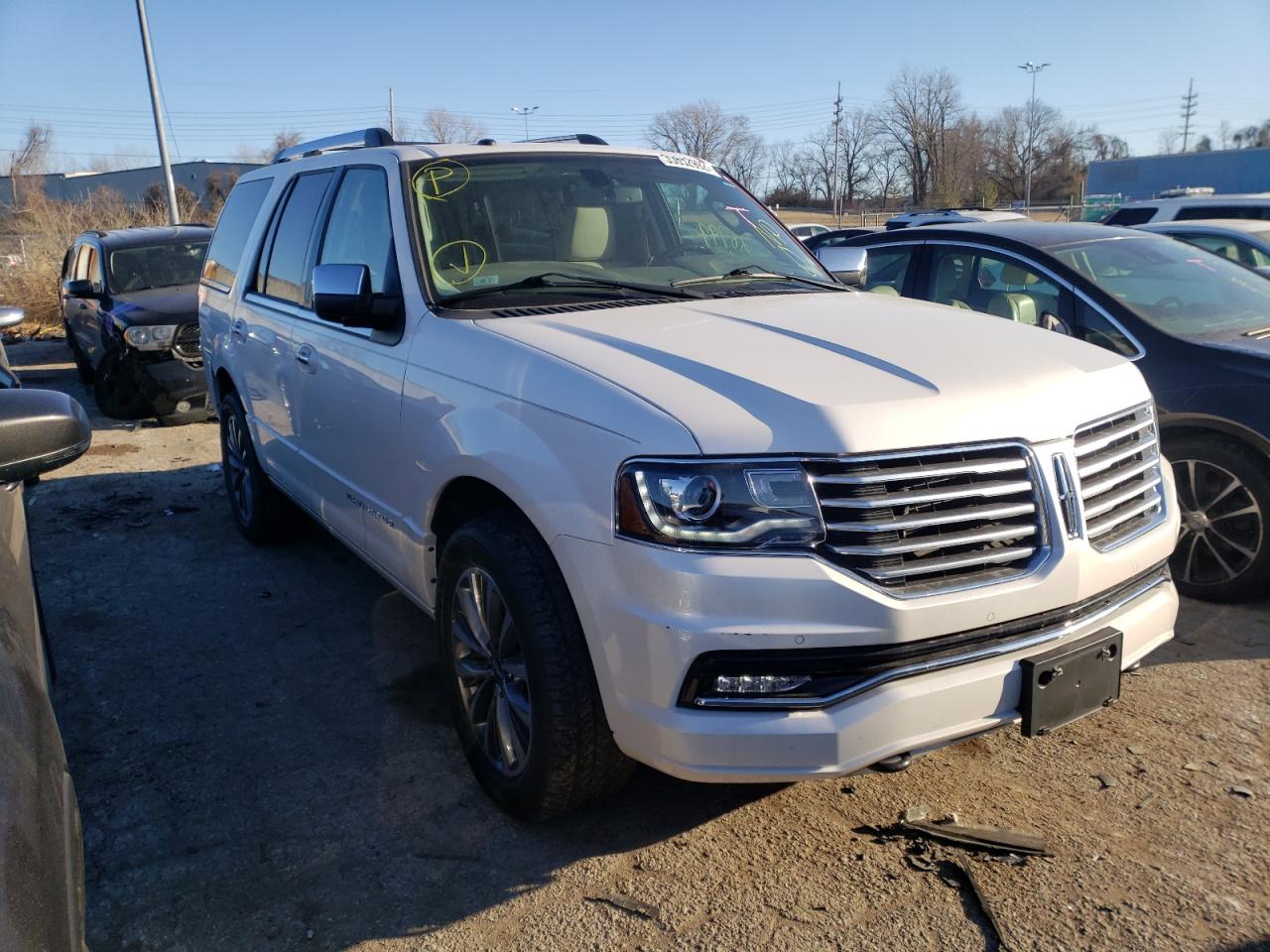 LINCOLN NAVIGATOR 2017 with VIN 5LMJJ2JT1HEL13605 - Photo from auction