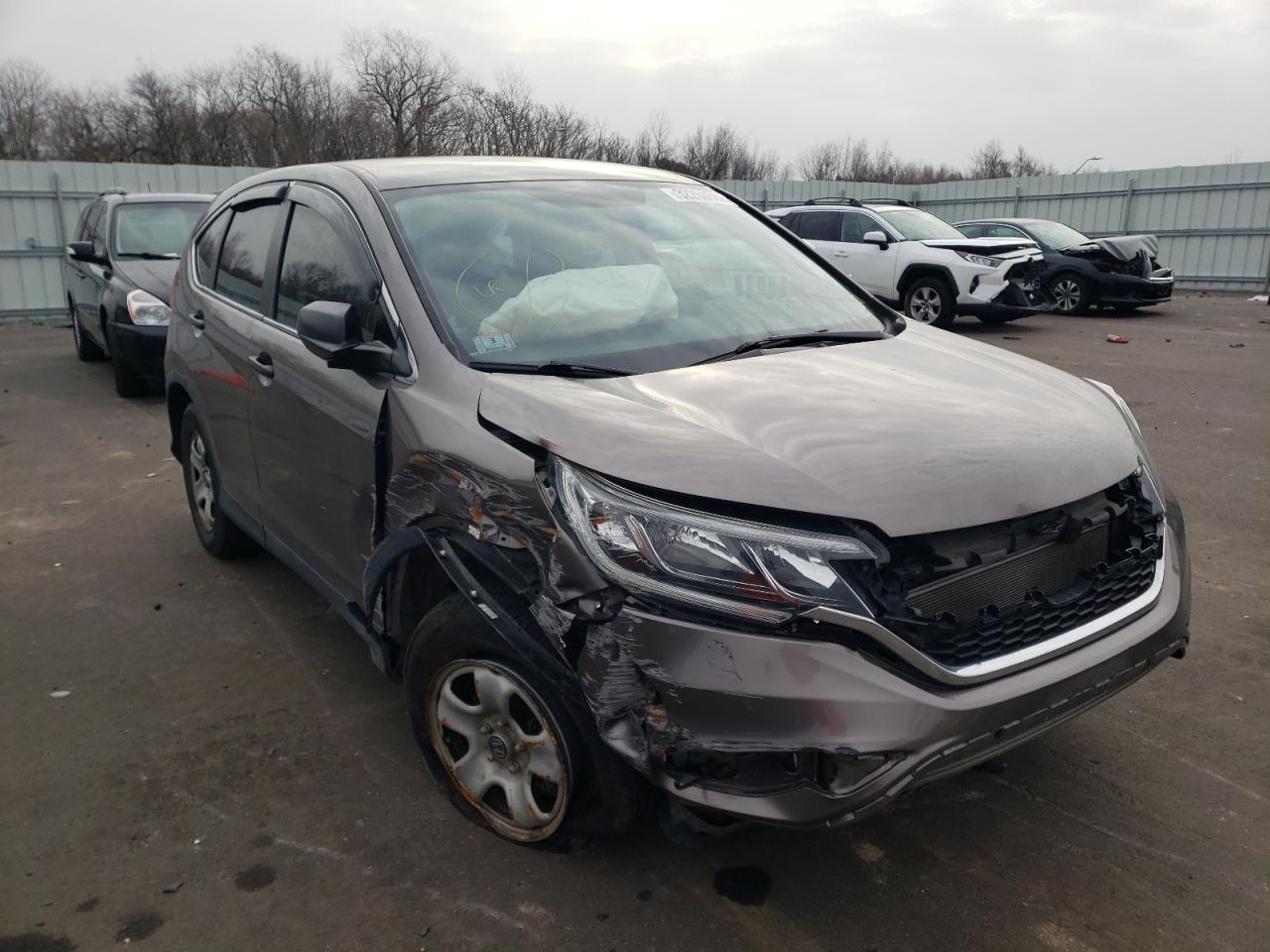 Photo 1 from auction – 2015 HONDA CR-V LX with VIN 5J6RM4H32FL130431