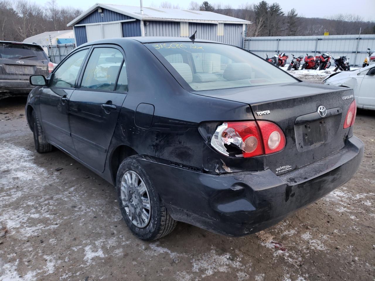 Photo 3 from auction – 2007 TOYOTA COROLLA CE with VIN 2T1BR30E27C717267