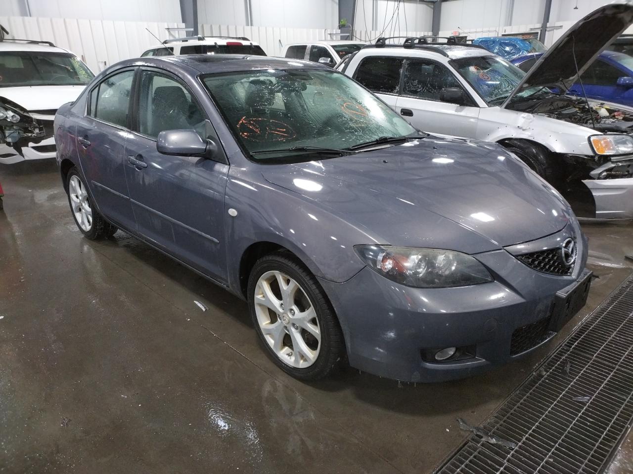 MAZDA 3 I 2008 with VIN JM1BK32F881170909 - Photo from auction