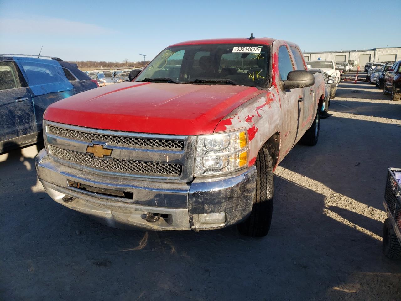 Photo 2 from auction – 2012 CHEVROLET SILVERADO with VIN 1GCPKSE70CF174713