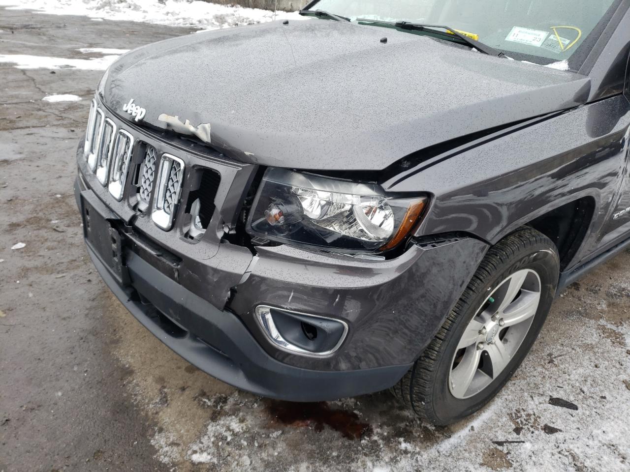 Photo 9 from auction – 2017 JEEP COMPASS LA with VIN 1C4NJDEB7HD170218