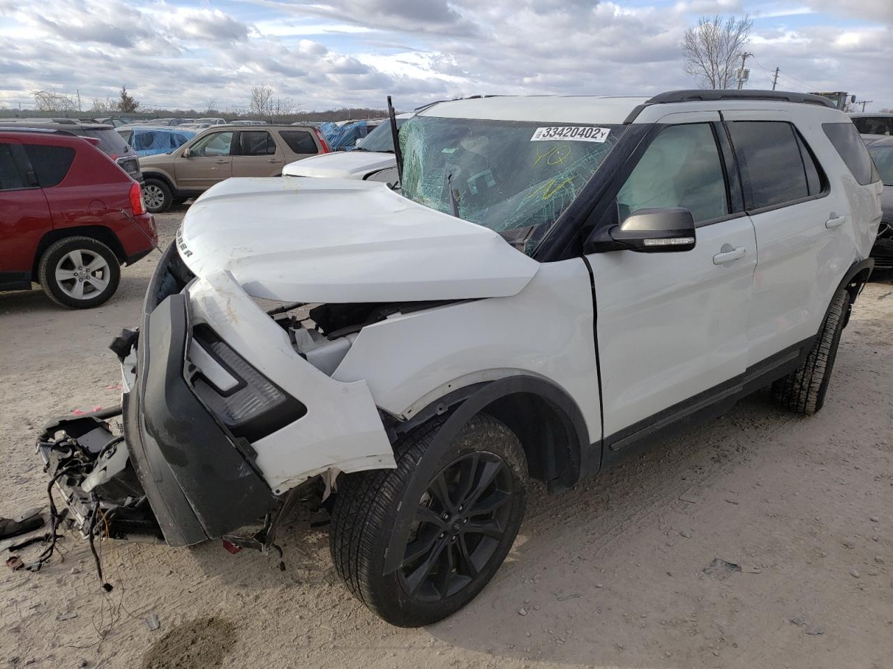 Photo 2 from auction – 2017 FORD EXPLORER X with VIN 1FM5K8D85HGE13125