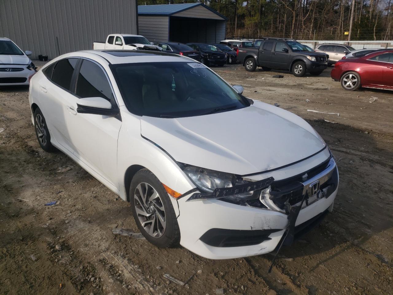 HONDA CIVIC EX 2016 with VIN 19XFC2F76GE201906 - Photo from auction