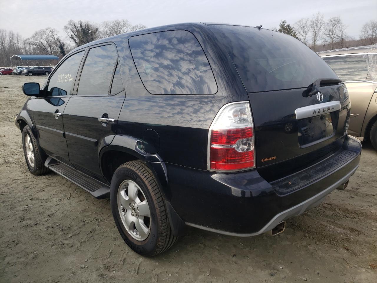 Photo 3 from auction – 2005 ACURA MDX with VIN 2HNYD18225H509314