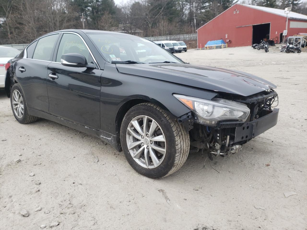 Photo 1 from auction – 2014 INFINITI Q50 BASE with VIN JN1BV7AR8EM705051