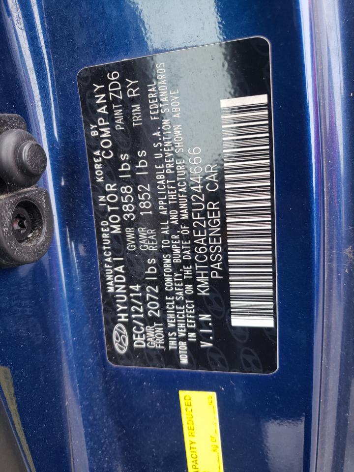 Photo 10 from auction – 2015 HYUNDAI VELOSTER T with VIN KMHTC6AE2FU244666