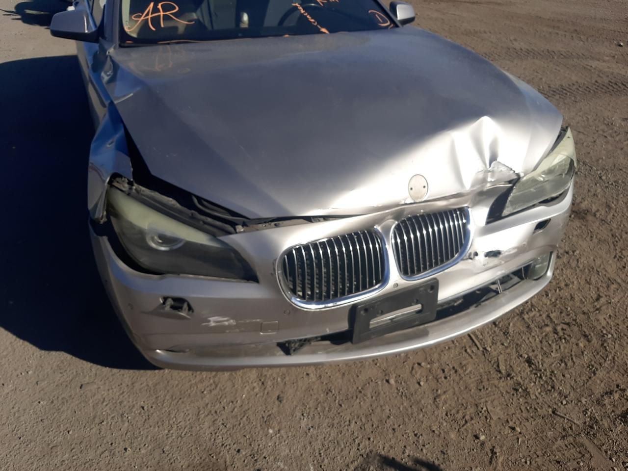 Photo 9 from auction – 2010 BMW 750 LI with VIN WBAKB8C59ACY62977