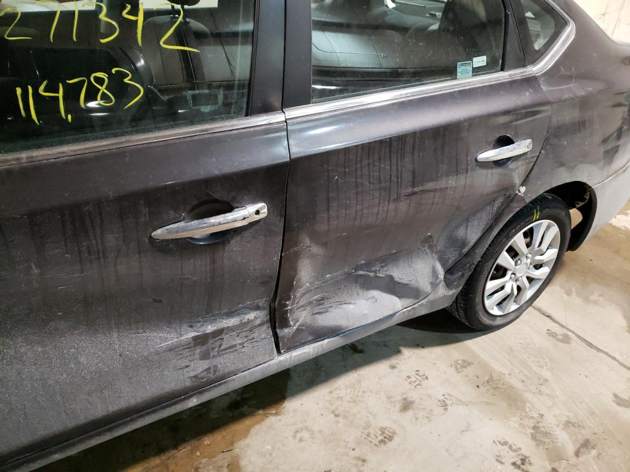 Photo 9 from auction – 2015 NISSAN SENTRA S with VIN 3N1AB7APXFL646048