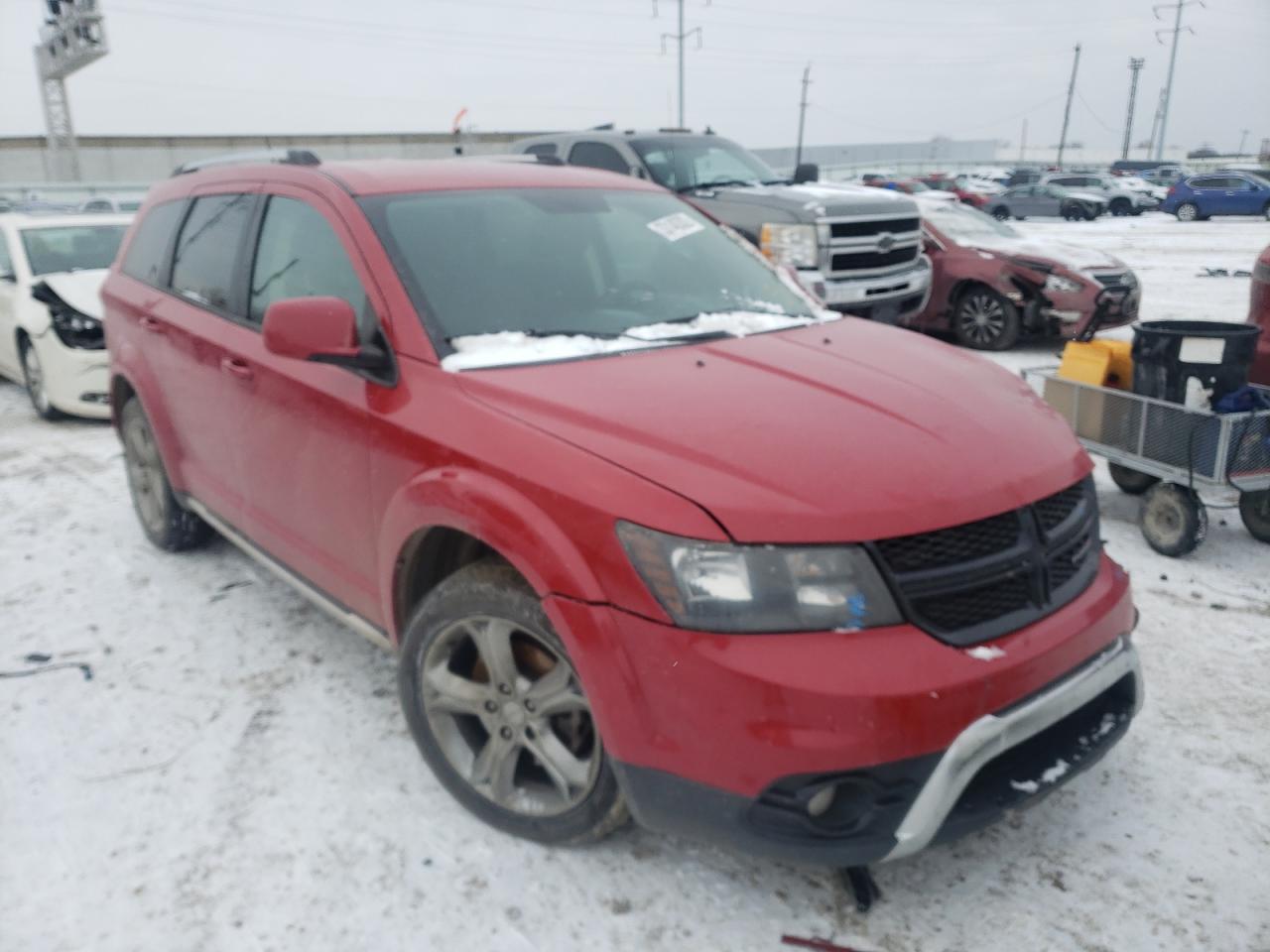 DODGE JOURNEY CR 2017 with VIN 3C4PDDGG4HT634181 - Photo from auction