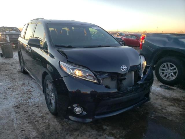 TOYOTA SIENNA SE 2017 with VIN 5TDXZ3DC4HS802831 - Photo from auction