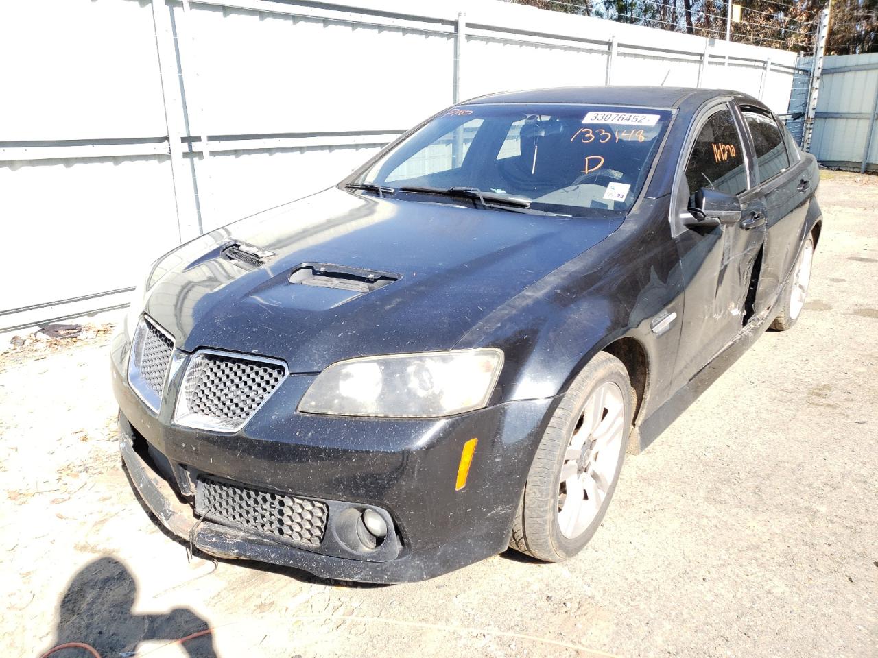 Photo 2 from auction – 2008 PONTIAC G8 with VIN 6G2ER57788L133148