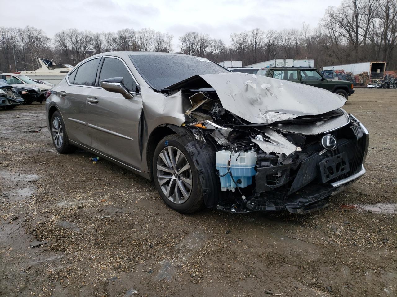 LEXUS ES 350 2019 with VIN 58ABZ1B19KU011539 - Photo from auction