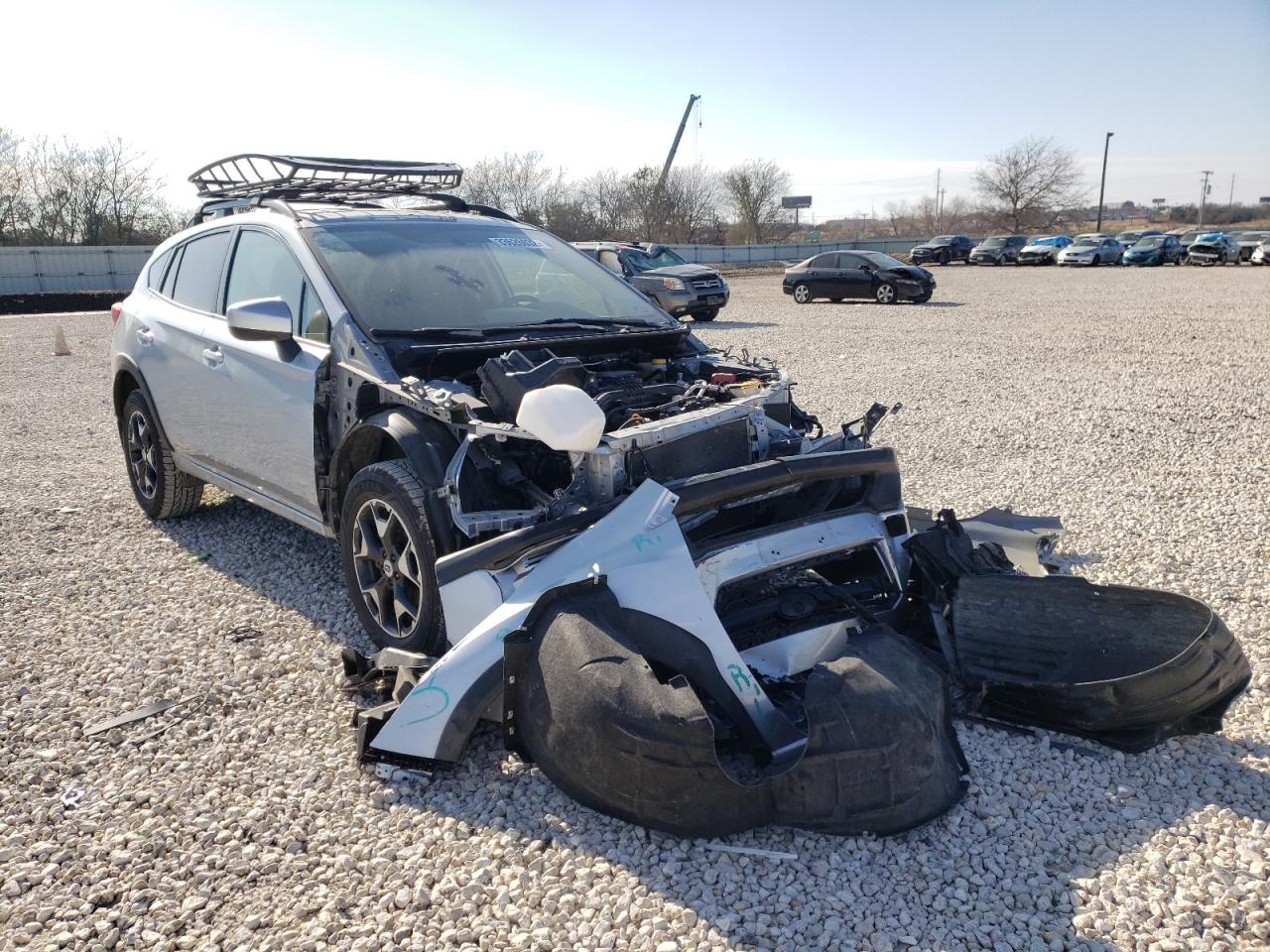 SUBARU CROSSTREK 2018 with VIN JF2GTABC2JH317172 - Photo from auction
