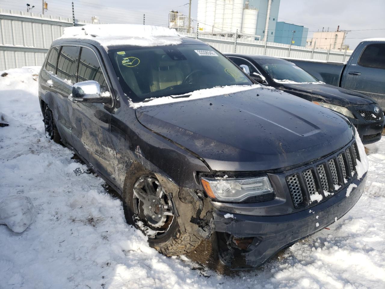 JEEP GRAND CHER 2014 with VIN 1C4RJFCT9EC297627 - Photo from auction